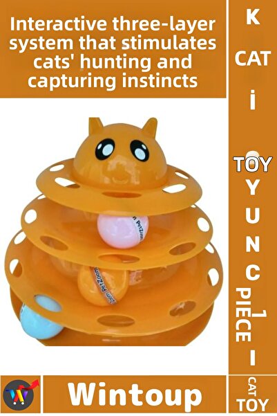 Wintoup # Cat Durable Interactive Educational Colorful Bulk Moving Intelligen...