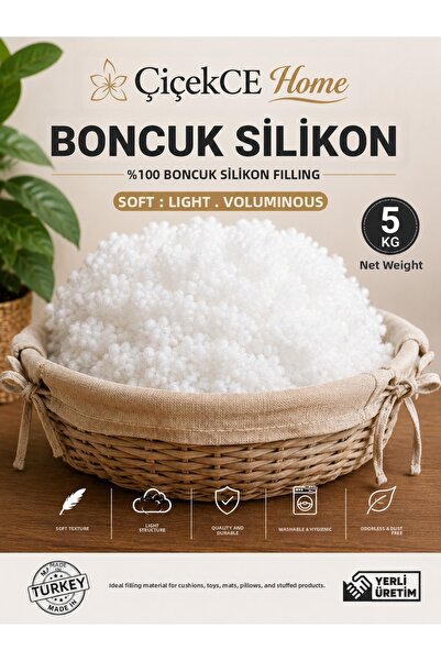 Çiçekce Home evinize renk katar Beads Silicone Fiber 1St Quality 5 Kilos