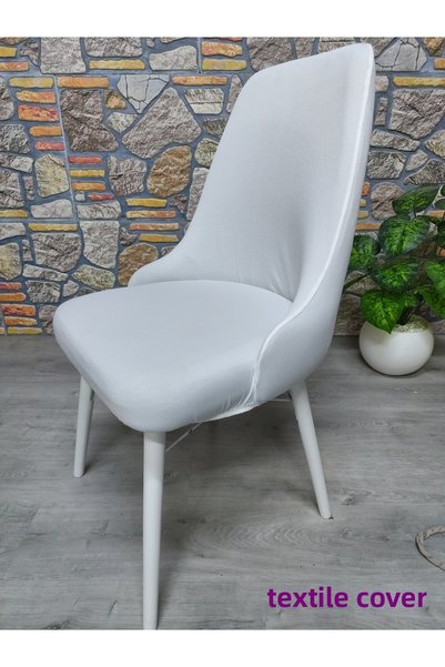 COVER TEKSTİL Chair Cover with Arms Lakos Fabric