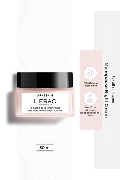Lierac Arkeskin Night Hormonal Night Face Cream Against Signs of Aging 50 ml