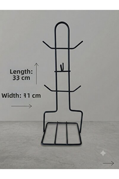 bereka Cup Hanger, Plate Hanger, Table Top, Countertop, Cabinet Coffee Cup Hanger