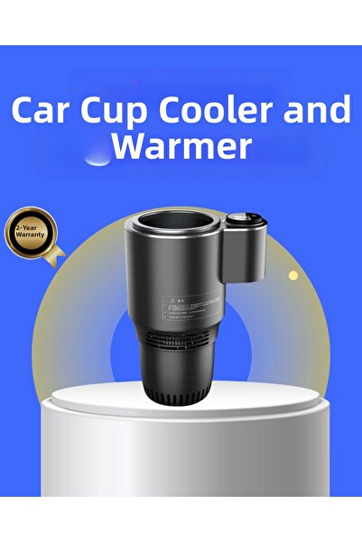 gelalbe Car Interior Heater Cooler Cup Holder 60 ° C Heating -4 ° C Refrigera...