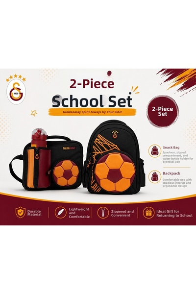 Galatasaray School Bag 26912+ Lunchbox 26914