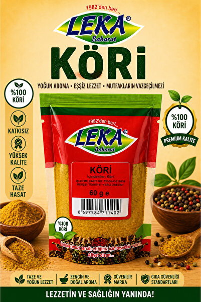 leka baharat Köri Baharatı 60 g – Taze Karışım & Taze Aroma