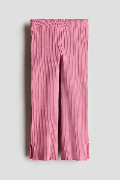 H&M Lastik Örgülü İspanyol Paça Pantolon