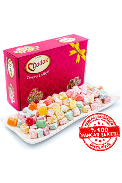 Dadak Lokum ve Kuruyemiş Fruit Flavored Bird Turkish Delight 5kg