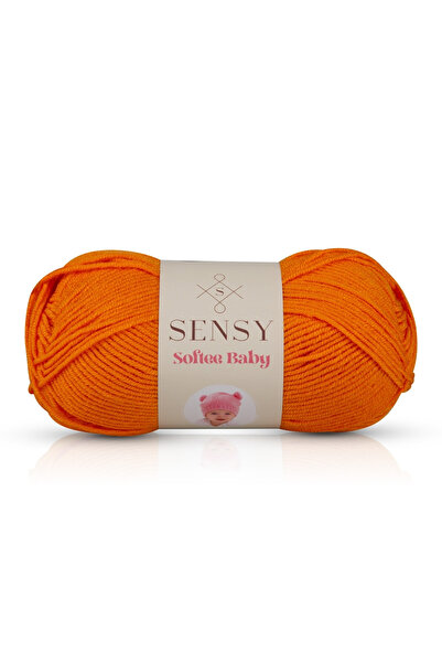 SENSY Premium Softee Baby El Örgü Ipi Bebek Ipi Hırka Atkı Bere Patik Bebek B...