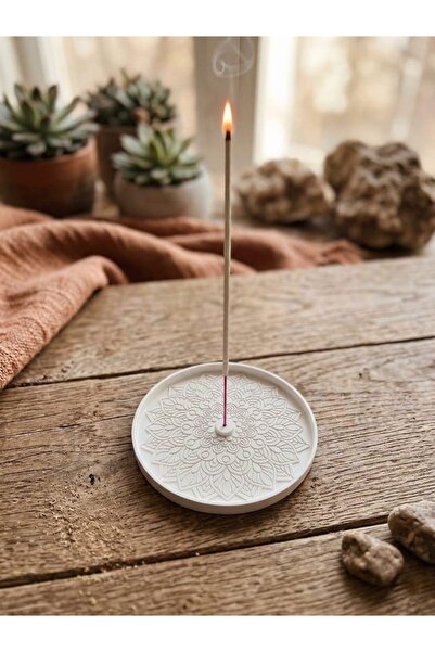 California ST Mandala Desenli Tütsülük – Minimalist Dekoratif Tütsü Standı – ...