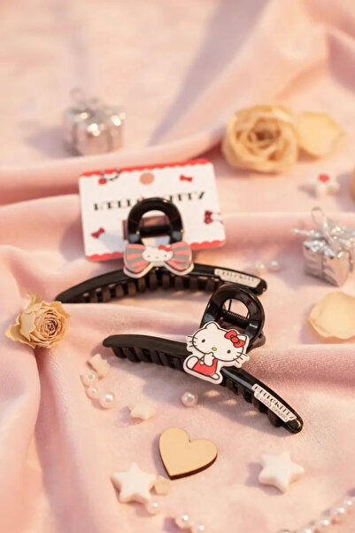 Hello Kitty Lisanslı Saç Pençesi Tokası – Güçlü Tutuşlu & Figür Detaylı
