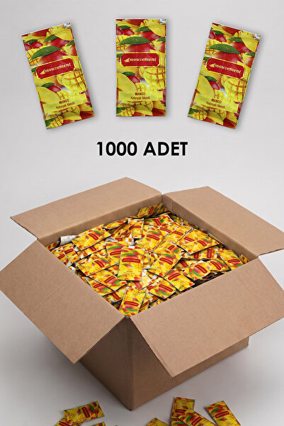 MOUVEMENT Mango Kokulu 1000 Adet Kolonyalı Islak Mendil: Tropikal Tazelik