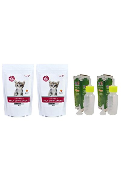 Maxisol Yavru Kedi Süt Tozu 2 Adet + Biberon 60 Ml Biberon 2 Adet