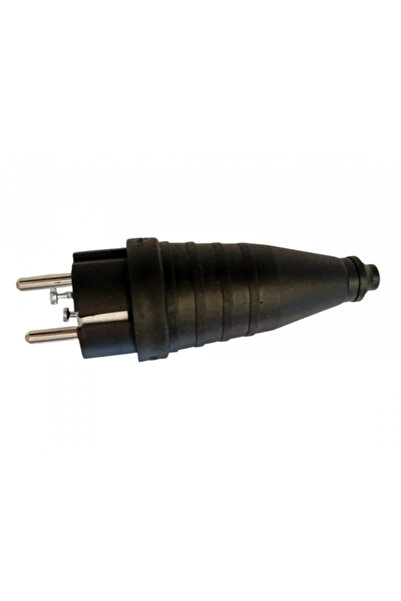SCHNEIDER Kauçuk Erkek Düz Fiş 2P 16 Amper (220v Standart Tip1x16A IP40) Fiş-1