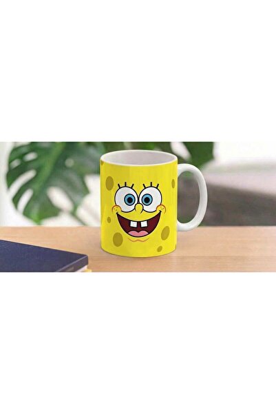 KADOREX DESIGN Eğlenceli sünger Bob ve Arkadaşları Yüzler Kupa – Modern, Renk...