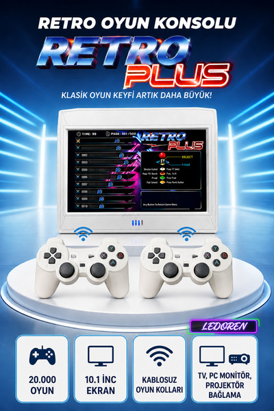 L'eDoren GAMES 26800 in 1 Taşinabilir kutusu 50S Arcade Oyunları Game Oyun Ko...