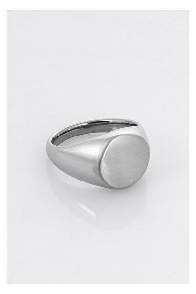 UKHWD SUPPLY Silver Oval Erkek Yüzük KA1202GM