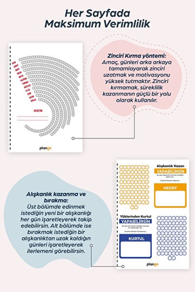 Plango Planlama Defteri Tyt - Ayt - Lgs - Kpss Sınav Planlama Defteri