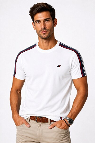Tommy Hilfiger Sport Tape - Basic T-Shirt