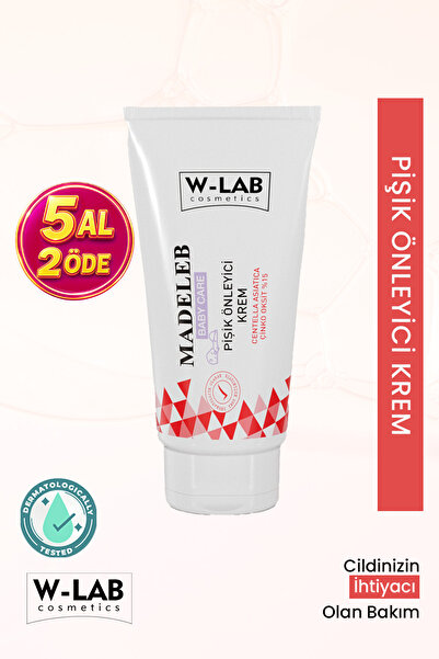 W-Lab Cosmetics W Lab Madeleb Pişik Önleyici Krem 75 ml