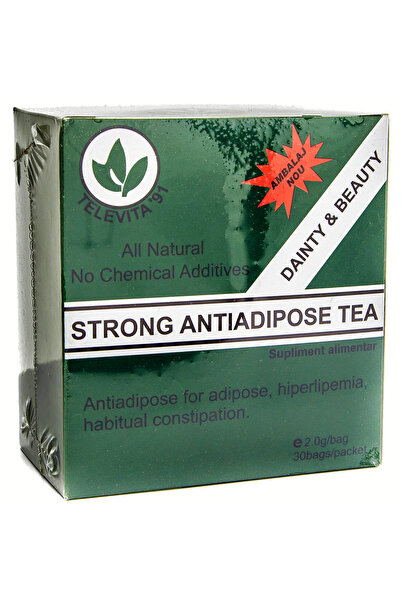 Seva Plant Ceai antiadipos verde Strong, 30doze x 2gr, Dainty Beauty