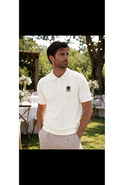 moda dıcasso T-Shirt 100% Cotton Acrylic Anti-Pilling Knitwear