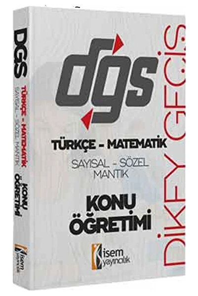 İsem Yayıncılık SÜPER FİYAT - İsem DGS Konu Anlatımı İsem Yayınları