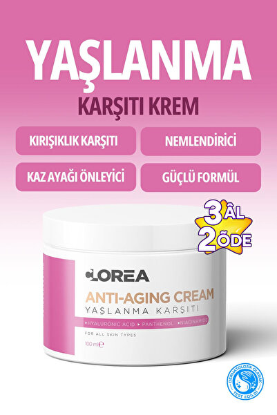 Clorea Yaşlanma Ve Kırışıklık Karşıtı Krem Botoks Etkili, Onarıcı, Sıklaştırı...