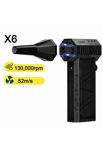electroawm Mini Turbo Jet Fan Turbo Şiddetli Fan 130000rpm Yüksek Hızlı Güçlü...