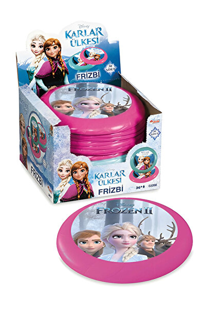 POPKONSOL Frozen Frizbi Karlar Ülkesi Elsa Lisanslı Kız Çocuk Bahçe Deniz Pla...