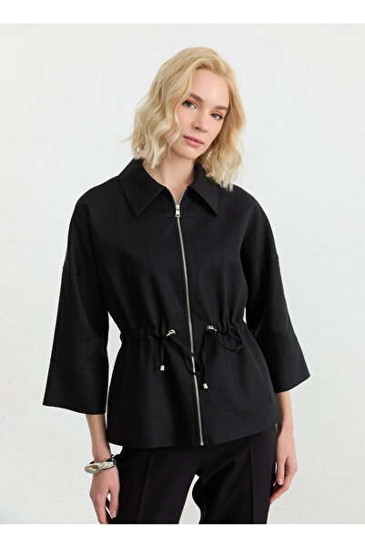 Selen Siyah Kadın Ceket 26YSL1598