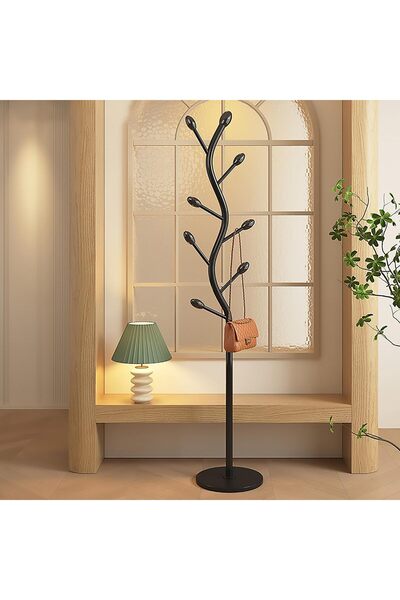 Arabest Freestanding Coat Rack,Heavy Duty Metal Coat Tree with 8 Hooks,11.4-i...