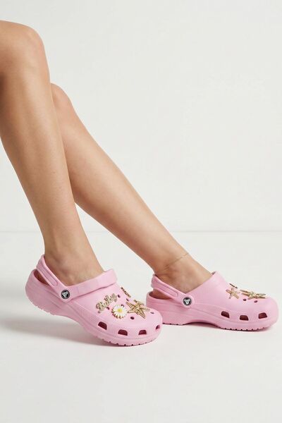 Rays 1355 Papuci cu accesorii roz