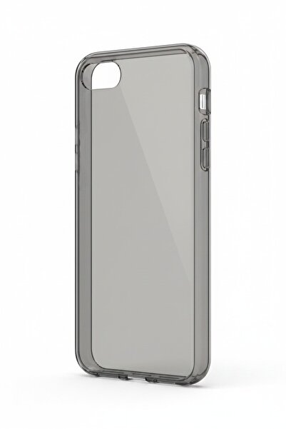 batuteknoloji İphone 5-5S-SE Füme Şeffaf BTU Silikon Kapak