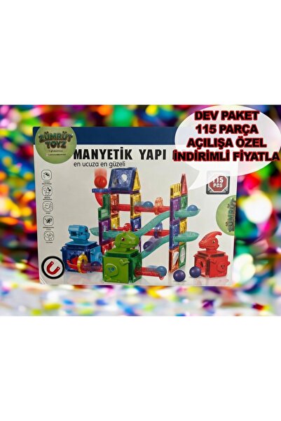 Zumrut TOYZ Manyetik Yapı Blokları 100 Parça