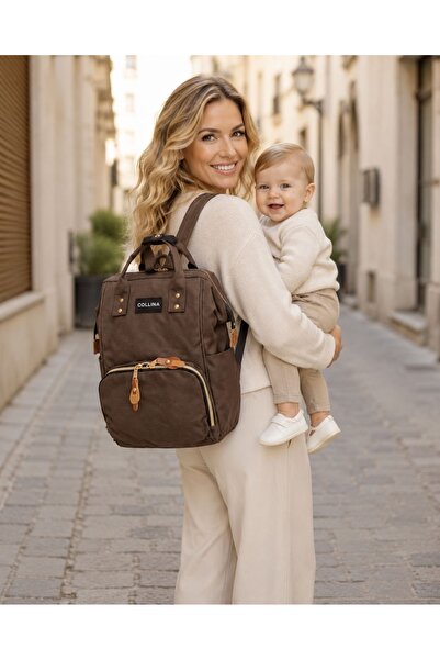 PaminBags Aksesuar Backpack Mother Baby Bag with Pockets Pmn003