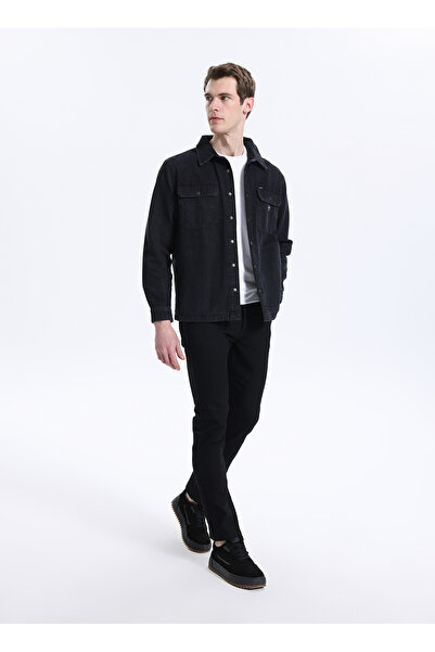 Lee Cooper Siyah Erkek Straight Denim Pantolon 262 LCM 121035 HARRY STAY BLACK