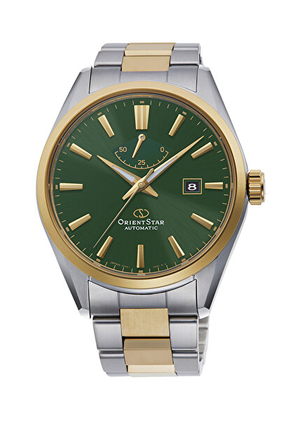 Orient Star RE-AU0405E00B Otomatik Çelik Gri/Altın Yeşil Kadran Safir Cam 42 ...