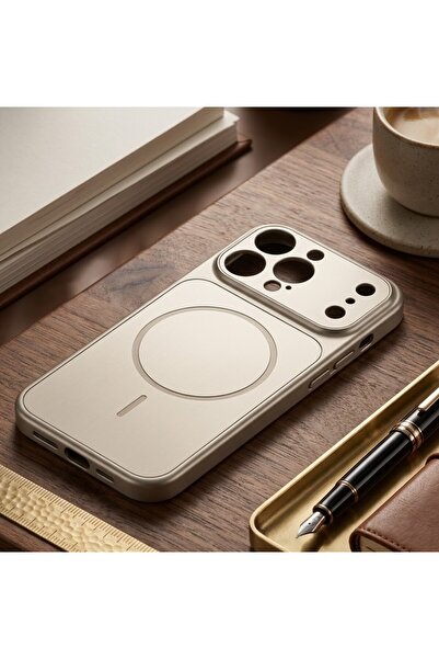 halkhouse iPhone 16 Pro Kılıf Kamera Korumalı MagSafe Şarj Özellikli Premium ...