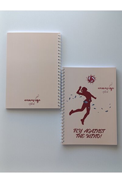 namaviga notebook A5 Spiralli Okul Defteri 100 sayfa-Çizgisiz