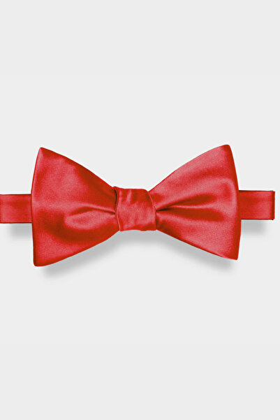 ELROZO Men's adjustable satin bow tie