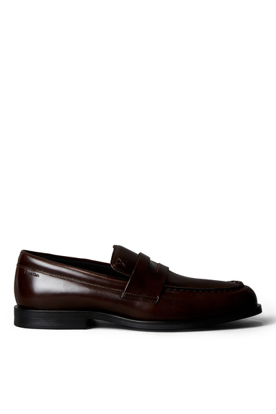 Calvin Klein Kahverengi Erkek Klasik Ayakkabı ESS RUBBER PENNY LOAFER POL LTH
