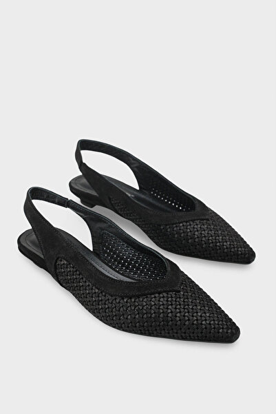 Capone Outfitters Pantofi de damă casual cu toc plat, din piele naturală, cu ...