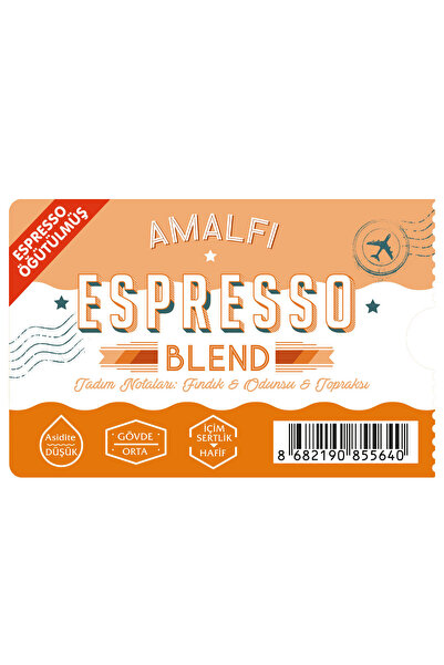 Moliendo Finest Coffee Amalfi Espresso Blend Kahve (Öğütülmüş Espresso Kahve)  1000 g