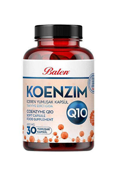 Balen Koenzim Q10 İçeren Yumuşak Kapsül