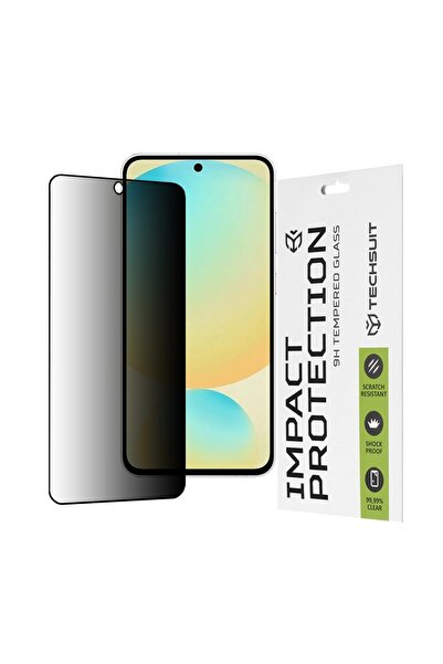 Techsuit Foil for Samsung Galaxy S24 FE - Techsuit 111D Privacy FullÂ Glue - ...