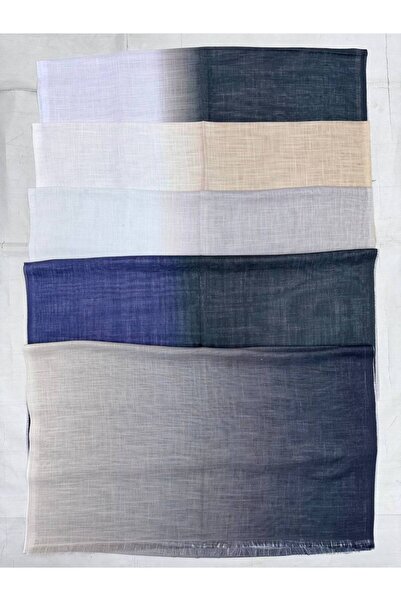 ALDAIYR Double Color Flamed Shawl Digital Degraded