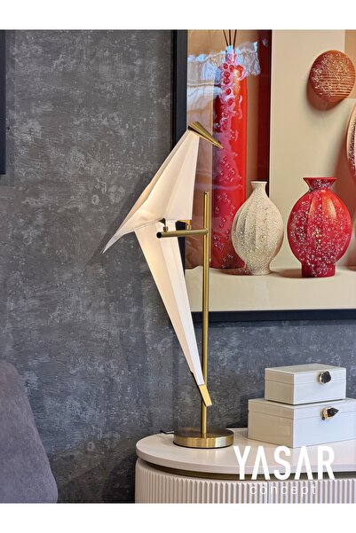 YASAR CONCEPT Luxi Kuşlu Abajur