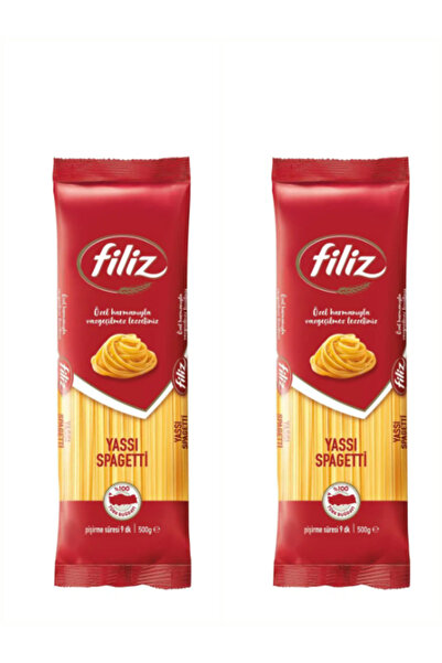 FİLİZ Yassı Spagetti 500 Gr. X 2 Adet Özel Harman (yassı Makarna)
