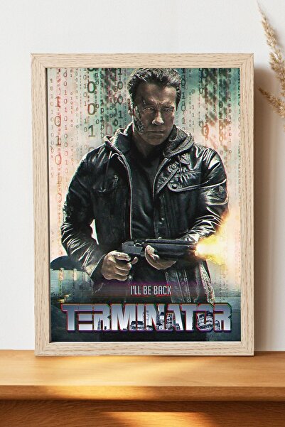 Luna Marissa Αφίσα Terminator - Αφίσα τηλεοπτικής ταινίας από γυαλιστερό χαρτ...