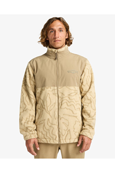 BİLLABONG EBYFT00144 BOUNDARY RE-ISSUE Fleece pentru bărbați bej