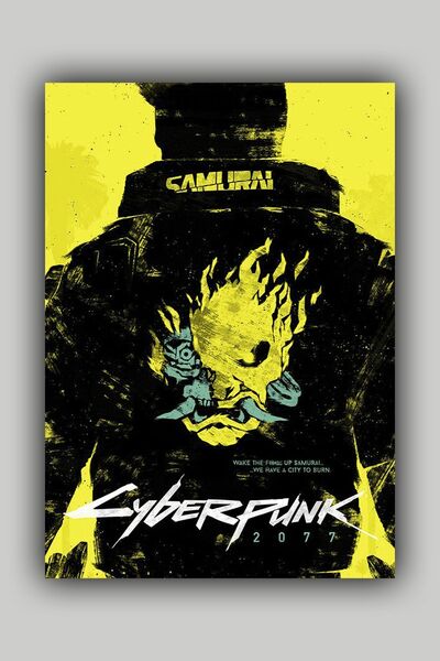Luna Marissa Cyberpunk Edgerunners Anime Poster - Çerçevesiz Duvar Posteri